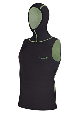 Frogskins Unisex Sleeveless Hooded Vest