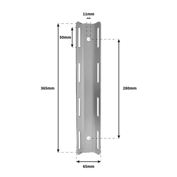Tecline Aluminium Single Tank Adapter STA 270g