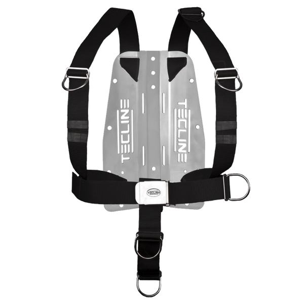 Tecline 3mm Aluminium Backplate with DIR Harness