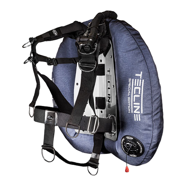 Tecline Donut 22 SE Comfort Harness Backplate and Wing BC Set