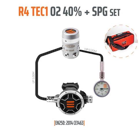 Tecline R4 TEC1 + SPG Stage/Deco Regulator Set