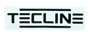 Tecline Logo Sticker, 6 x 20 cm